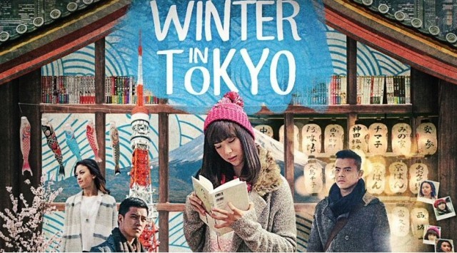 Cuaca Dingin Pemain Film Winter in Tokyo Saling Berpelukan