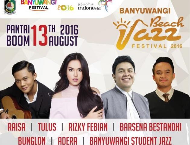 Digelar Kembali Banyuwangi Beach Jazz Festival Dihadiri Tulus Hingga Raisa