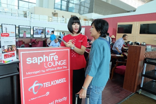 Executive Lounge Telkomsel di Terminal 3 Ultimate Bandara Soekarno Hatta