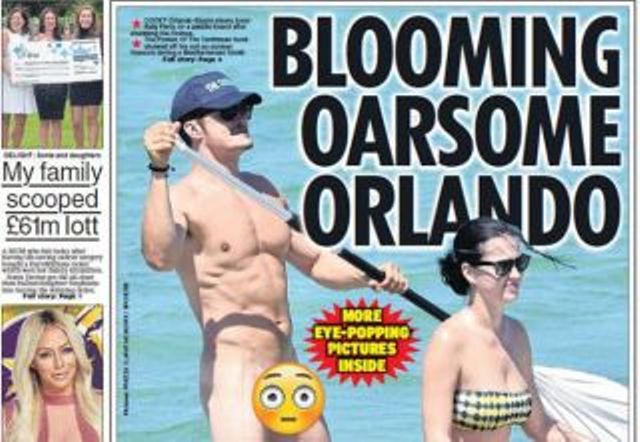 Foto Orlando Bloom Mendayung Telanjang dengan Katy Perry Tersebar di Media