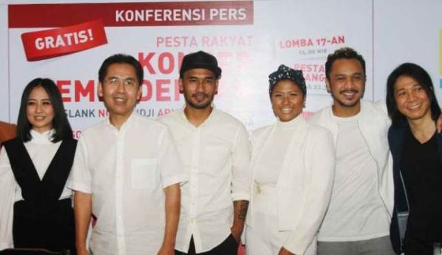 Meriahkan Hari Kemerdekaan Republik Indonesia Sejumlah Musisi Lakukan Konser di GBK