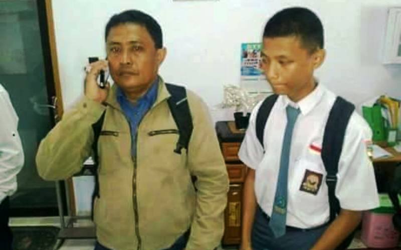 Pelaku Pemukulan Guru SMKN 2 Makassar