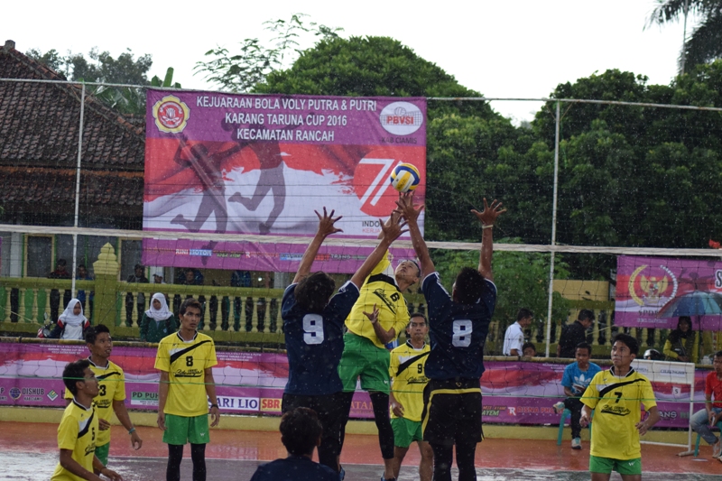 Turnamen Bola Voli Gala Desa Kecamatan Rancah