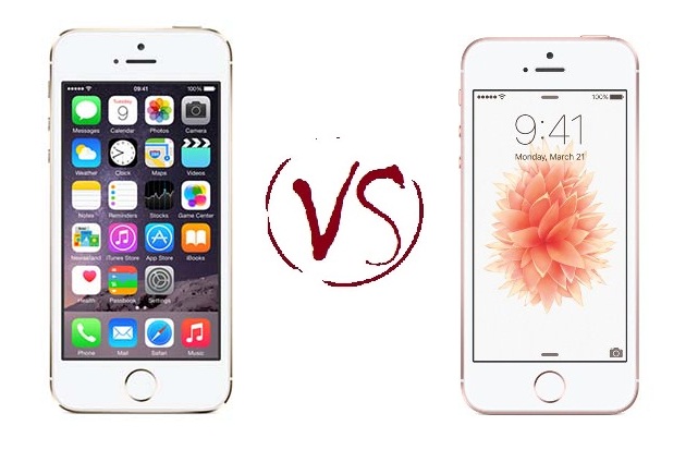 Apple iPhone 5s vs IPhone SE