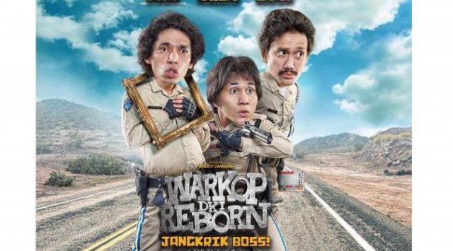 Hari Kelima Tayang Warkop DKI Reborn Duduki Peringkat 3 Box Office Indonesia