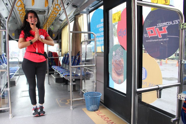 Shuttle Bus Lala dan Lili untuk PON XIX 2016