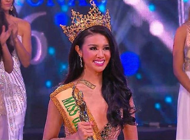 Ariska Putri dari Indonesia Menangkan Gelar Miss Grand Internasional 2016