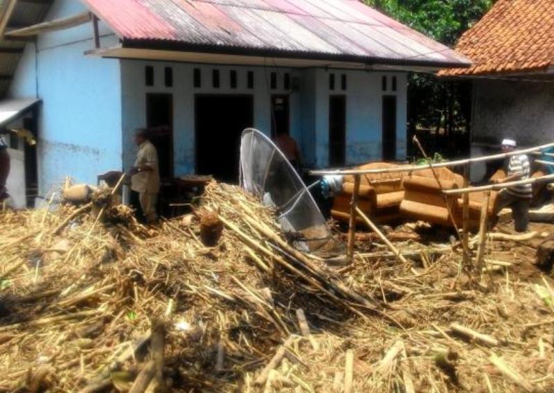 Banjir Bandang di Banjarsari Ciamis