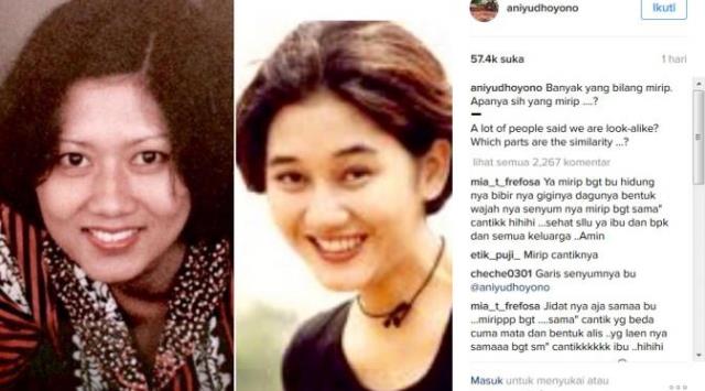 Karena Foto Ini Ibu Ani Yudhoyono Disebut Mirip dengan Nike Ardilla