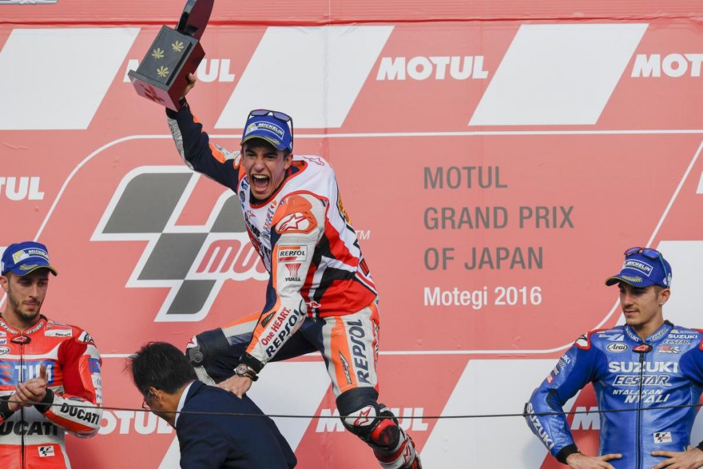 Klasemen Sementara Pembalap MotoGP 2016