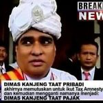 Meme Dimas Kanjeng Taat Pribadi Masuk TV