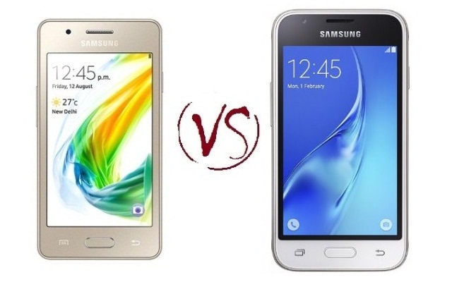 Samsung Z2 vs Galaxy J1 Mini