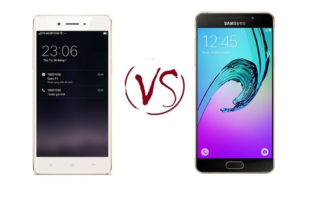 Spesifikasi dan Harga Oppo F1 vs Samsung Galaxy A5 2016