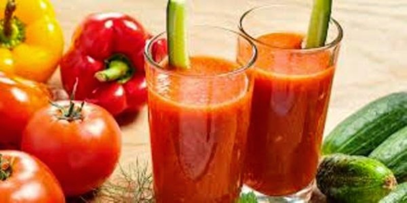 Cara cepat turunkan berat badan dengan jus timun dan tomat