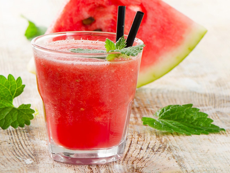Jus semangka mint untuk dijadikan minuman sehat
