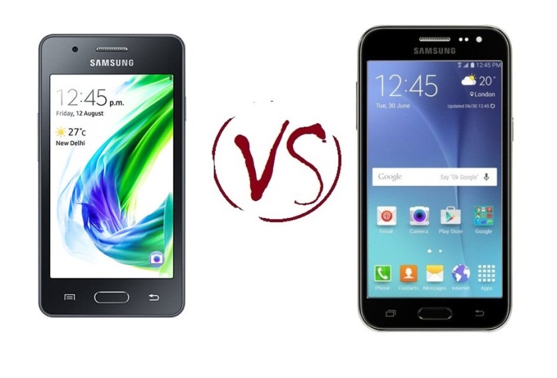 Harga Samsung Z2 vs Galaxy J2
