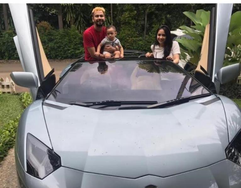 Mobil Mewah Ringsek Raffi Ahmad Pamer Lamborghini Baru