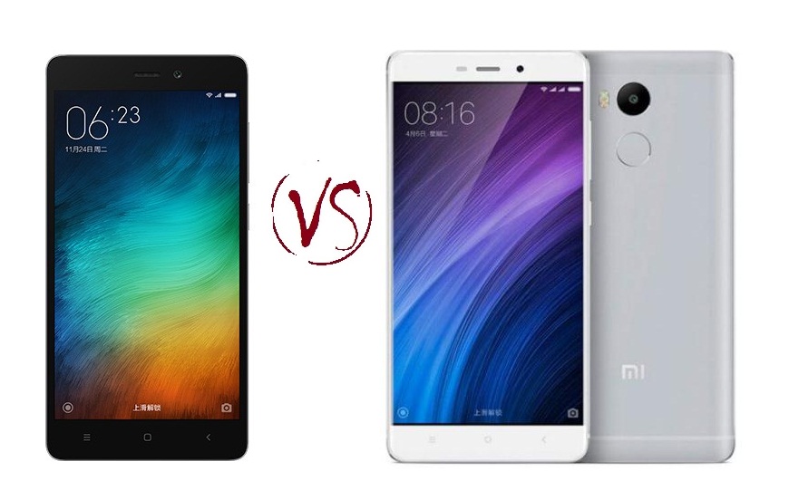 Spesifikasi dan Harga Xiaomi Redmi 3s vs Resmi 4 Tampak Sama Apa Bedanya