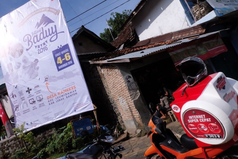 Telkomsel Kawal Gelaran Festival Baduy