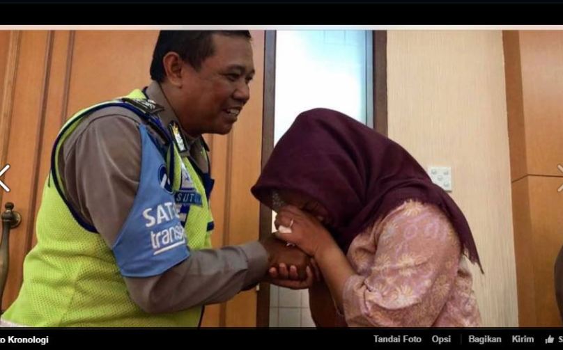 Dora Natalia Minta Maaf ke Aiptu Sutisna 1