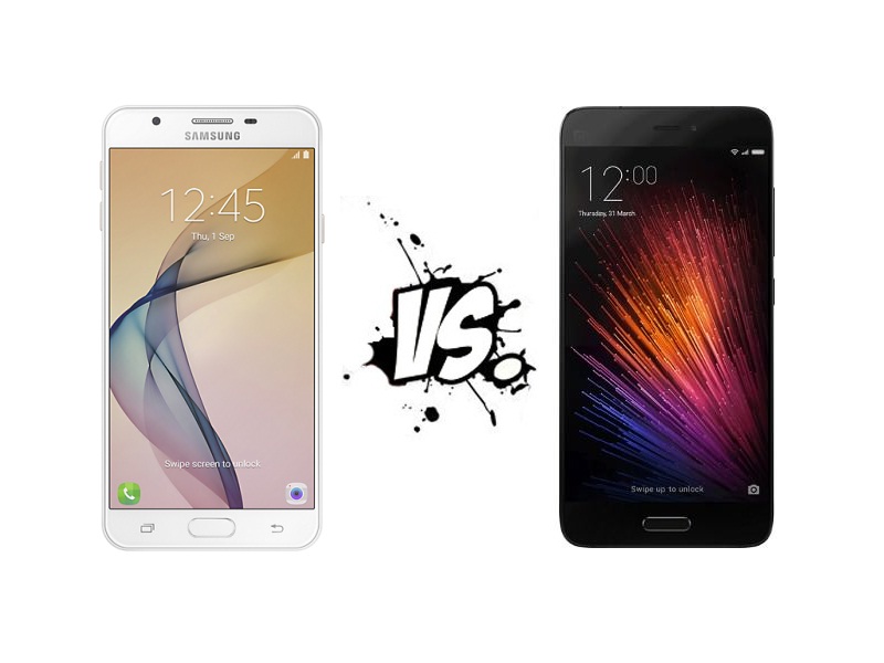 Harga Samsung Galaxy J7 Prime VS Xiaomi Mi5
