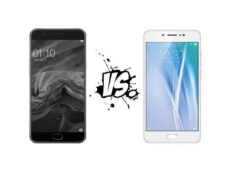 Oppo F1s Raisa Phone VS Vivo V5