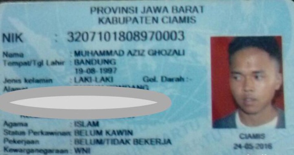 Pelaku Penikaman di Bandung Asal Ciamis