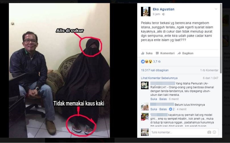 Pengantin Bom Panci Bekasi