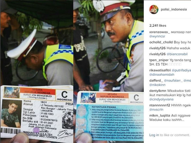 SIM ANAK JALANAN