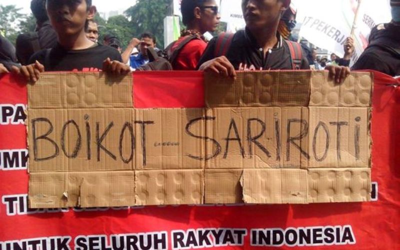 Sari Roti Diboikot