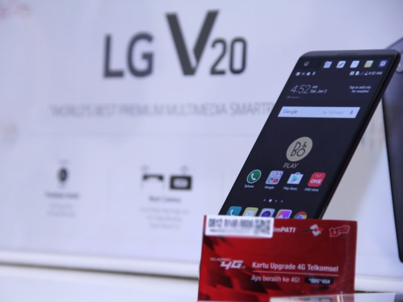 Telkomsel dan LG Hadirkan Bundling LG V20