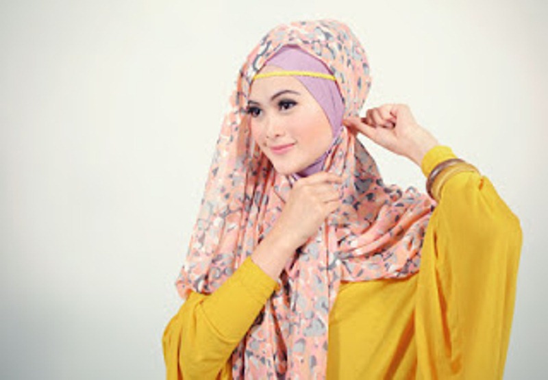 cara memakai hijab