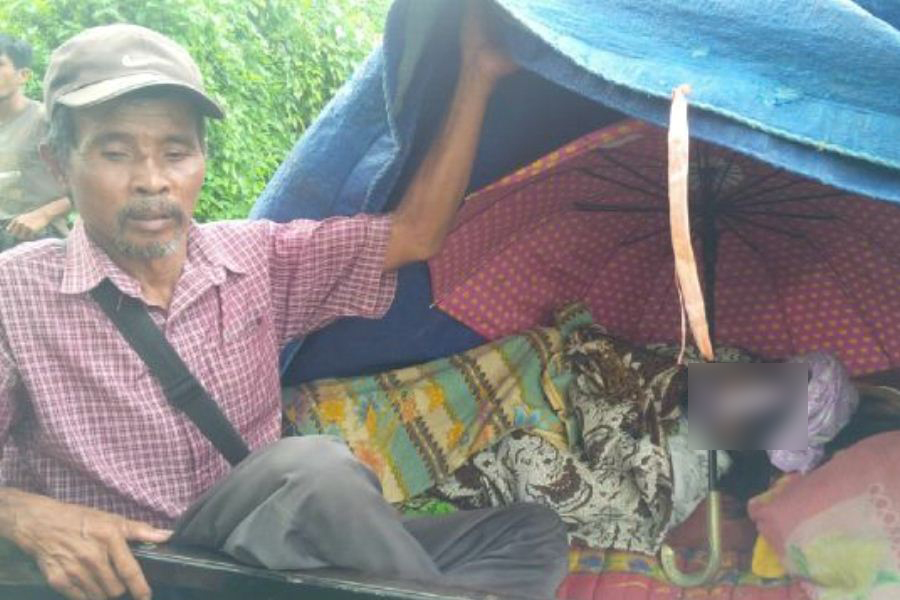 Desri Meninggal di Atas Mobil Bak Terbuka