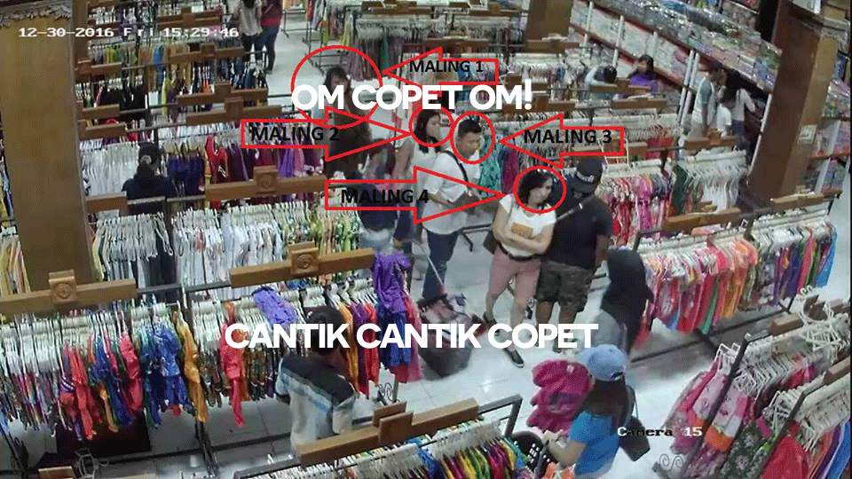 OM COPET OM Komplotan Copet Cantik di Bali