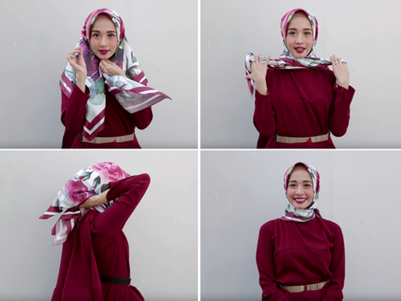 cara berhijab