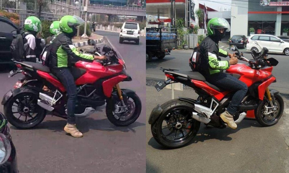 Abang Grab Ducati Multistrada