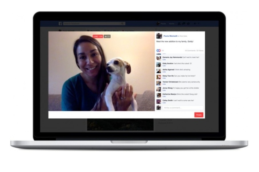 Fitur baru Facebook Live Streaming