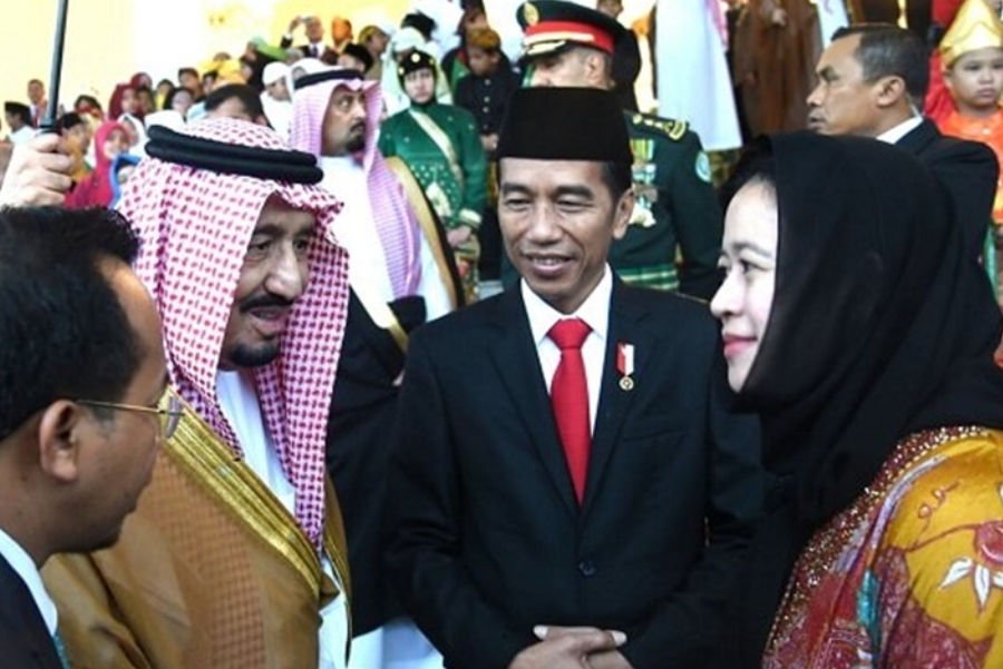 Raja Salman dan Puan Maharani