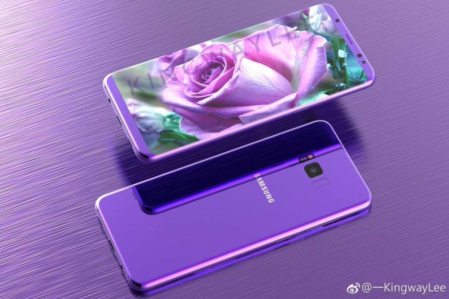 Samsung Galaxy S8 Ungu