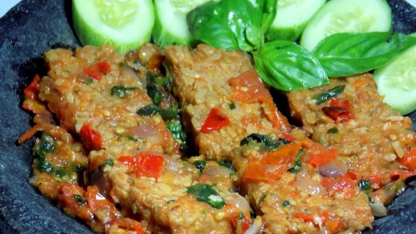 resep tempe penyet