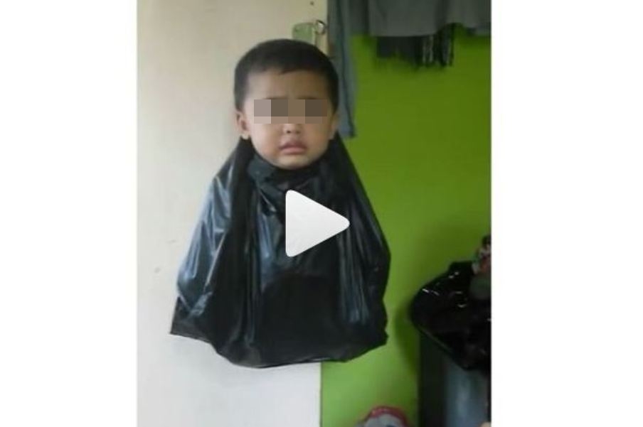 Bocah Digantung di Kantong Kresek