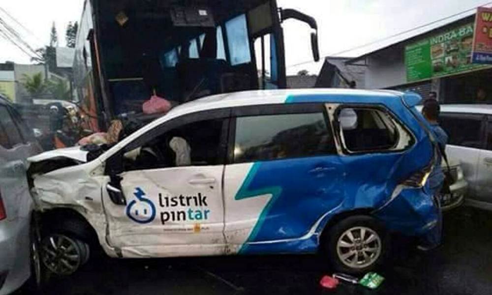 Kecelakaan Hari Ini di Puncak Gadog Bogor