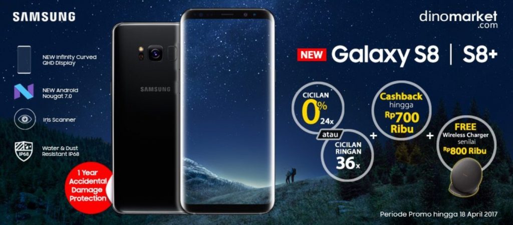 Preorder Bermasalah Samsung Galaxy S8 di Dinomarket
