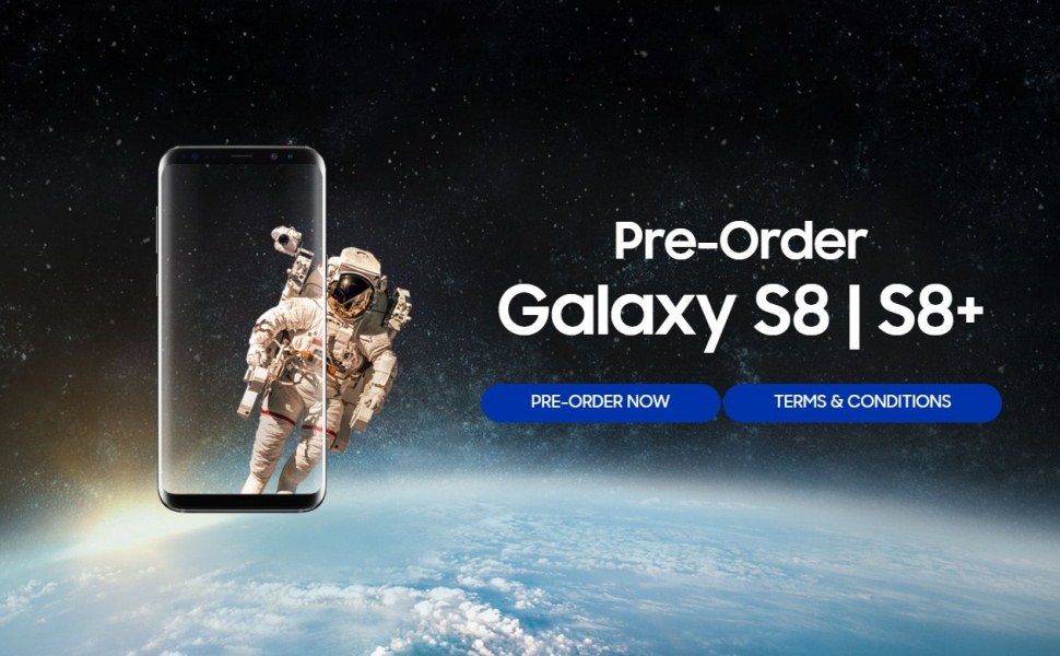 Preorder Galaxy S8 dan S8 Plus