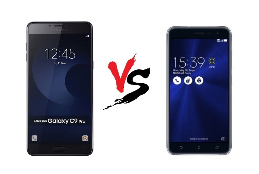 Samsung Galaxy C9 Pro vs Asus Zenfone 3