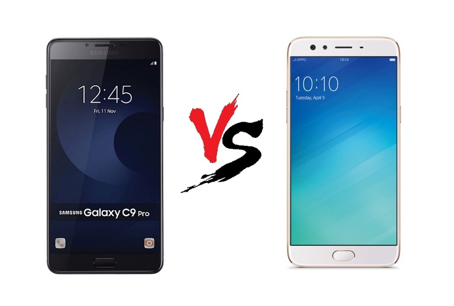 Samsung Galaxy C9 Pro vs Oppo F3 Plus