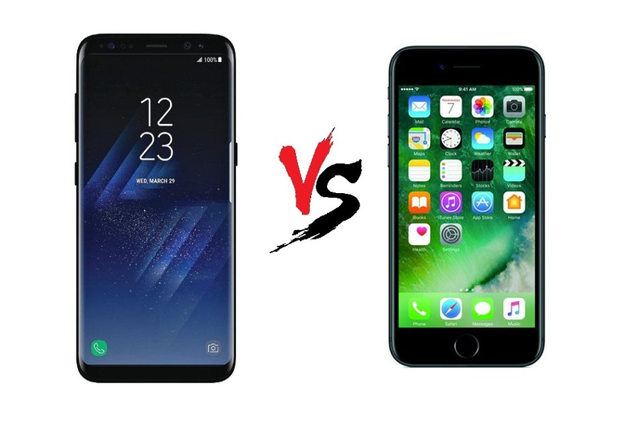 Samsung Galaxy S8 vs Apple iPhone 7