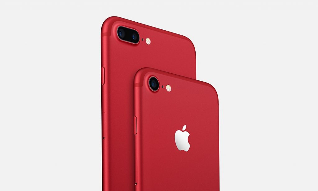 Apple iPhone 7 dan iPhone 7 Plus Red Edition