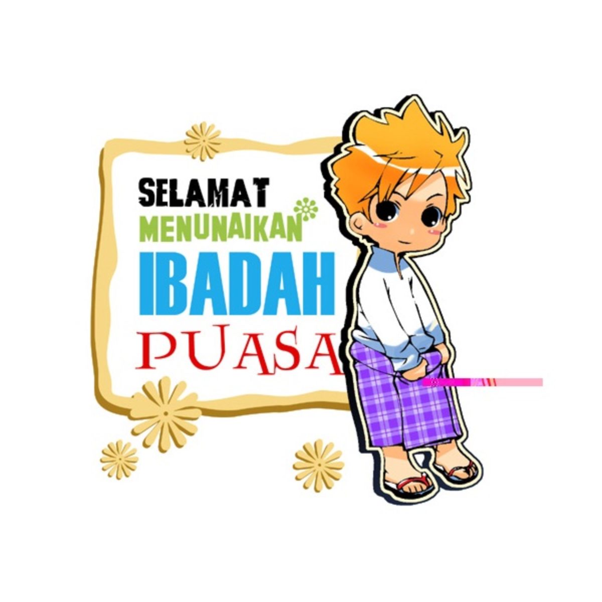 Gambar Kartun Lucu Bulan Ramadhan Pambabomacom
