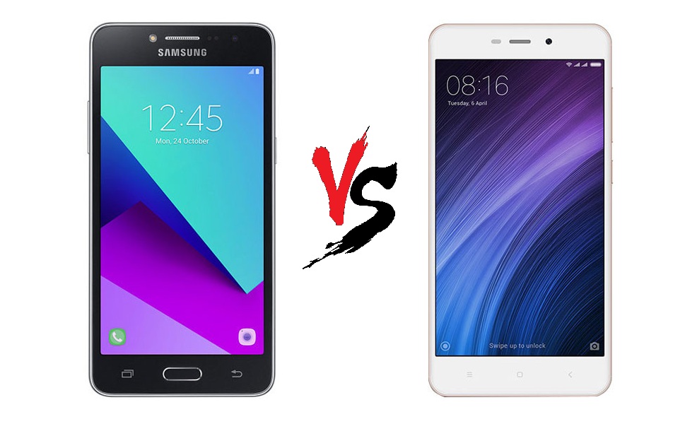 Harga Samsung Galaxy J2 Prime vs Xiaomi Redmi 4A